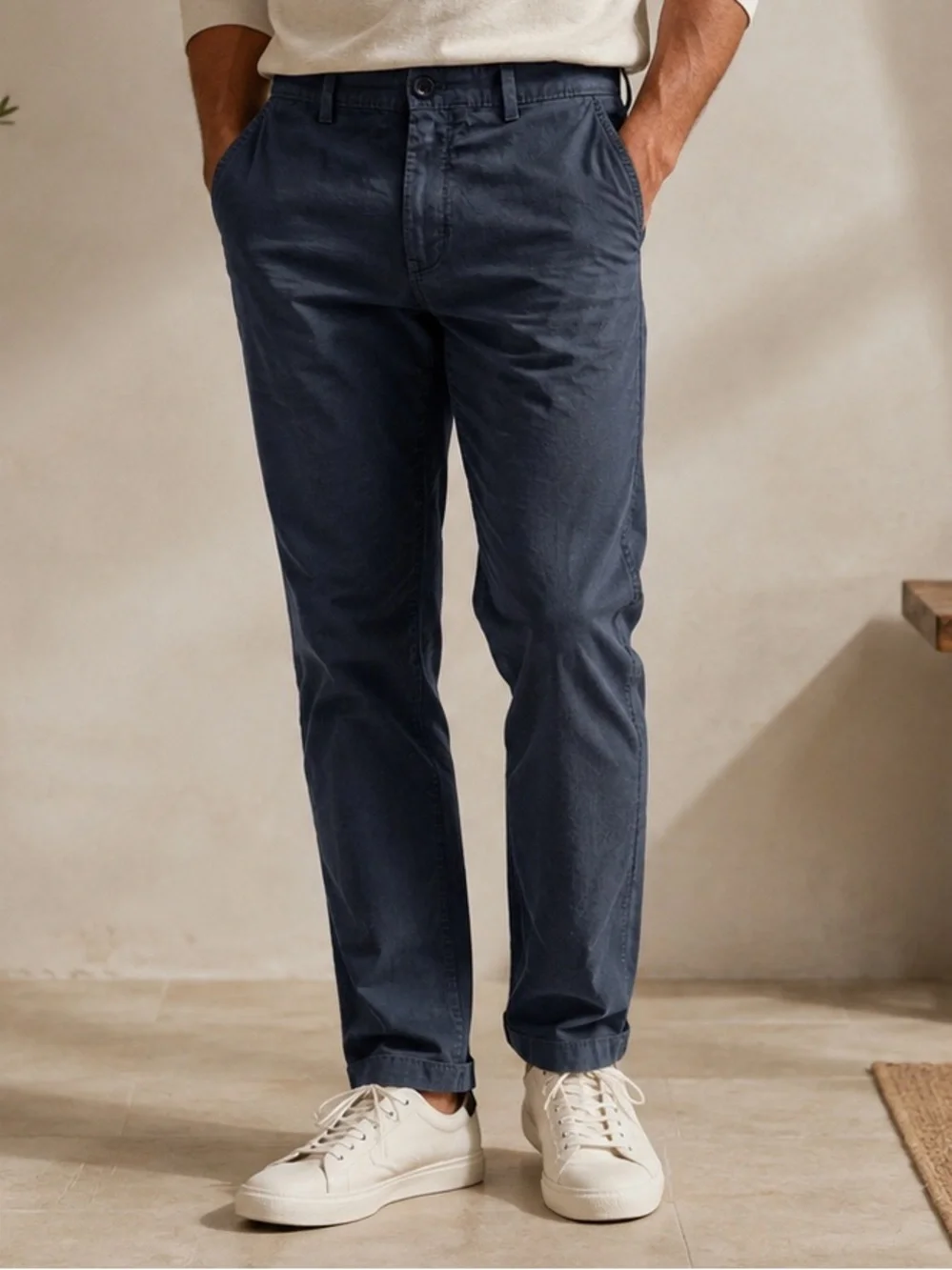 Banana Republic Men's Straight pants in Navy